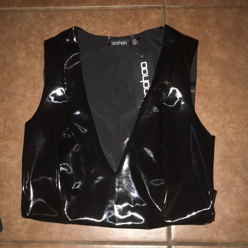 Vinyl body suit